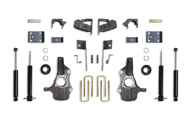 2019-2022 GMC Sierra Coil Spring Lowering Kit (MaxTrac)