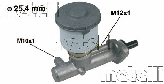 1995-1997 Honda Odyssey Brake Master Cylinder (Metelli)
