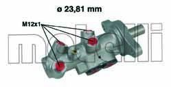1998-2001 Volkswagen Golf Brake Master Cylinder (Metelli)
