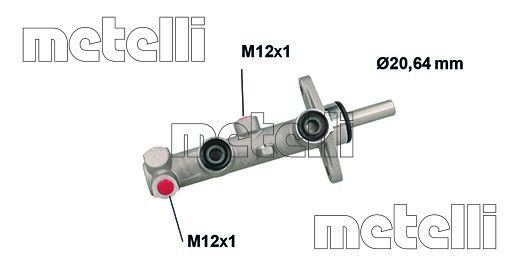 2010-2014 Honda Insight Brake Master Cylinder (Metelli)