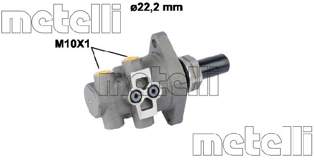 2004-2006 Scion xA Brake Master Cylinder (Metelli)