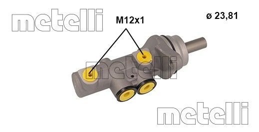 2003-2010 Volkswagen Jetta Brake Master Cylinder (Metelli)