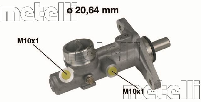 1988-1995 Honda Civic Brake Master Cylinder (Metelli)