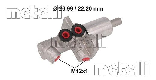 2016, 2015, 2014, 2013, 2012, 2011 BMW 528i Brake Master Cylinder