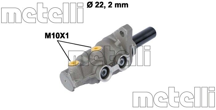 2011, 2010, 2009, 2008, 2007 Lexus GS350 Brake Master Cylinder