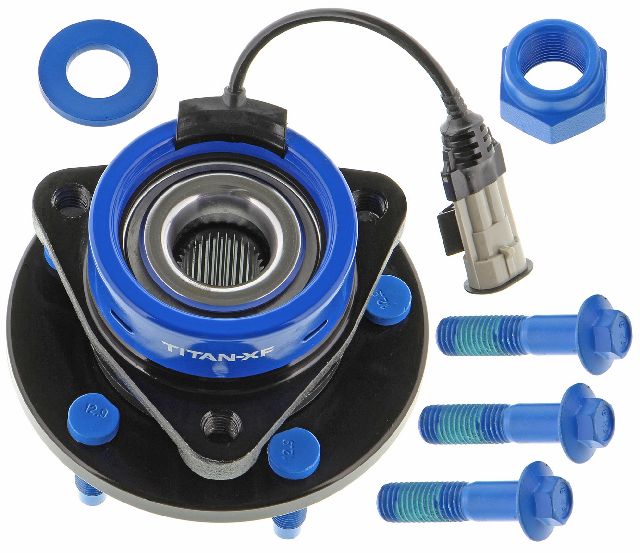 2003-2007 Saturn Ion Wheel Bearing and Hub Assembly - Front (Mevotech)