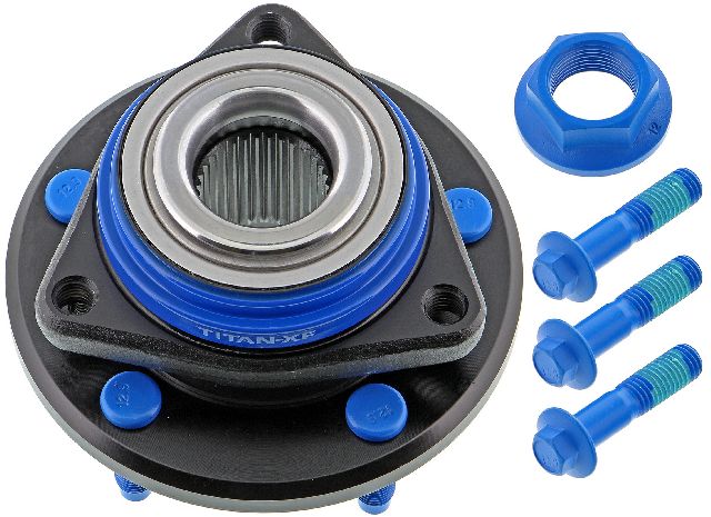2003-2005 Pontiac Aztek Wheel Bearing and Hub Assembly - Front (Mevotech)