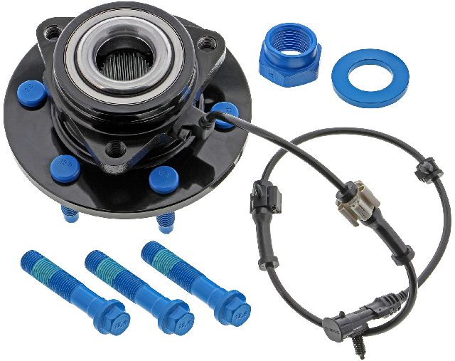 2003-2005 Chevrolet Express 2500 Wheel Bearing and Hub Assembly - Front (Mevotech)