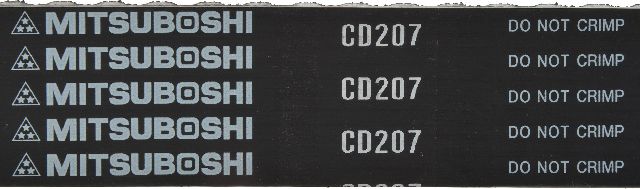 1997-1999 Audi A8 Engine Timing Belt (Mitsuboshi)