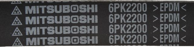 2001 Ford Explorer Sport Accessory Drive Belt (Mitsuboshi)