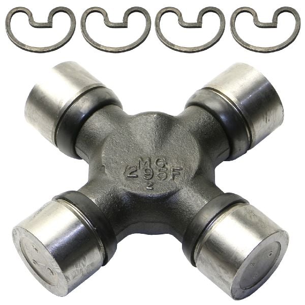 2001-2006 GMC Sierra 3500 Universal Joint - At Center Bearing or At Rear Axle or At Transmission or Rear Driveshaft at Rear Axle or Rear Driveshaft at Transmission (Moog)