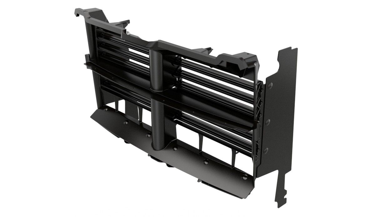 2020, 2019, 2018, 2017 Ram 1500 Radiator Shutter Assembly
