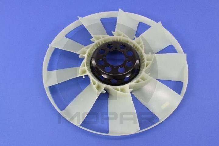 2012, 2011 Ram 2500 2500 Engine Cooling Fan
