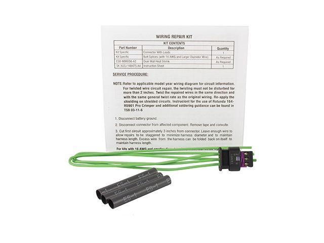 2014-2016 Ford Transit Connect Ignition Coil Connector (Motorcraft)