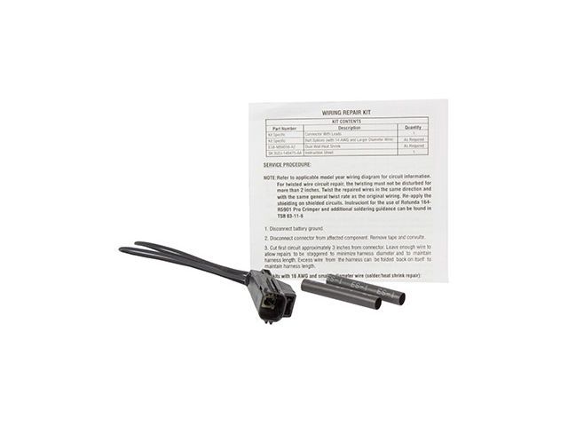 2010, 2009, 2008, 2007, 2006, 2005, 2004, 2003, 2002, 2001, 2000, 1999 Ford Explorer Ignition Knock Sensor Module Connector