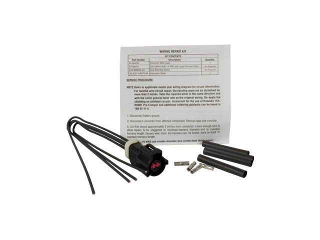 2019, 2018, 2017, 2016, 2015, 2014, 2013, 2012, 2011 Ford Fiesta Oxygen Sensor Connector