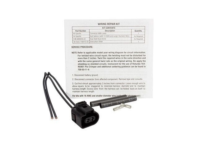 2010, 2009, 2008 Ford Focus Max Windshield Washer Pump Connector