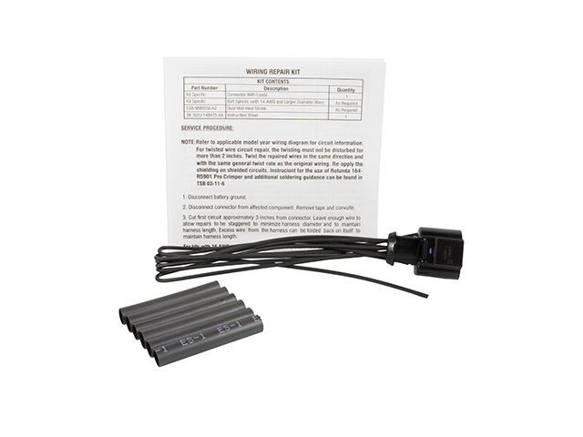 2019, 2018, 2017, 2016, 2015, 2014 Ford Police Interceptor Utility Max Oxygen Sensor Connector