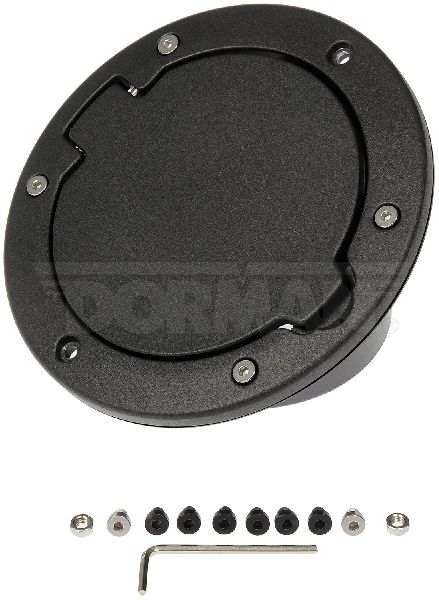 2007-2017 Jeep Wrangler Fuel Filler Door Kit (Motormite)