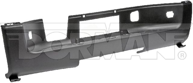 2007-2014 GMC Sierra Bumper Trim - Rear Center (Motormite)