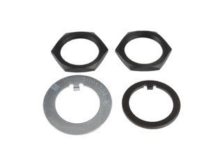 1963-1973 Jeep Wagoneer Spindle Lock Nut Kit - Front or Front Outer (Motormite)