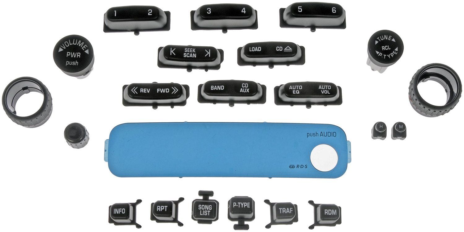 2005-2009 Buick Rainier Radio Knob Motormite