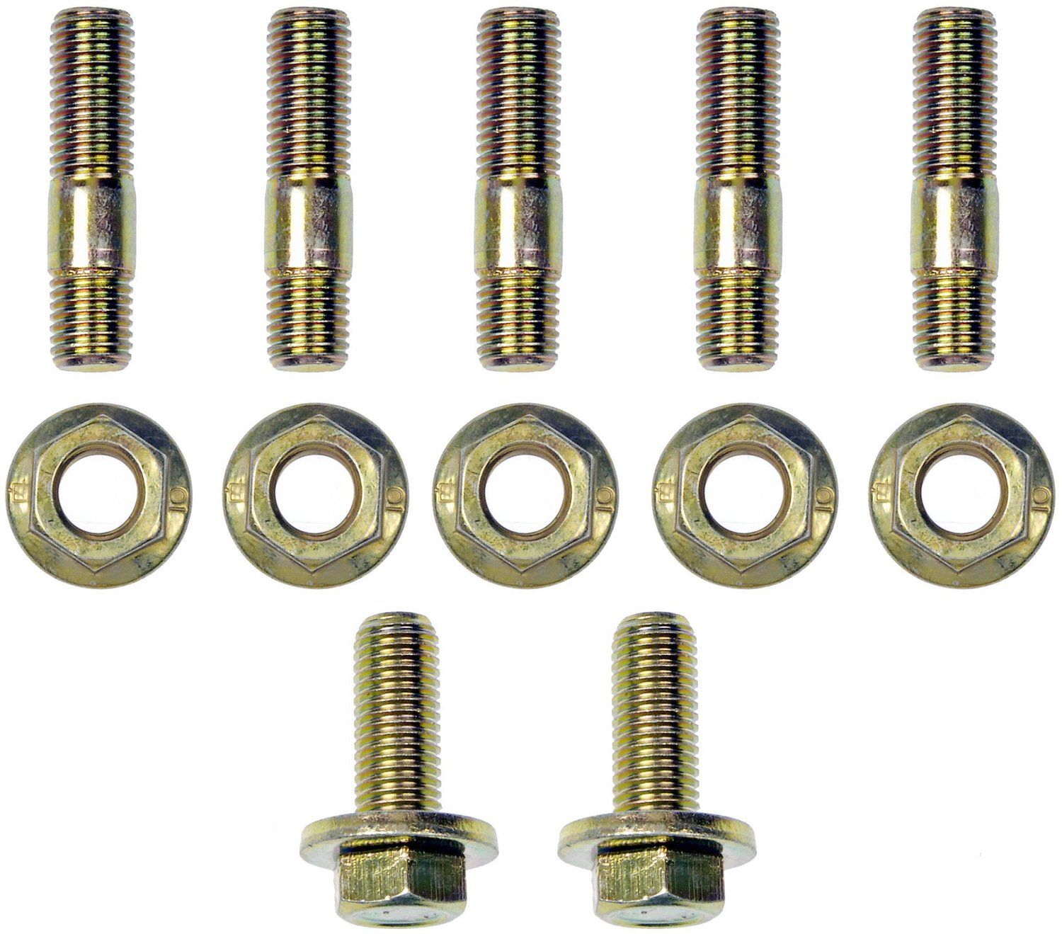 1997, 1996, 1995, 1994, 1993, 1992, 1991, 1990, 1989 Geo Prizm Exhaust Manifold Hardware Kit
