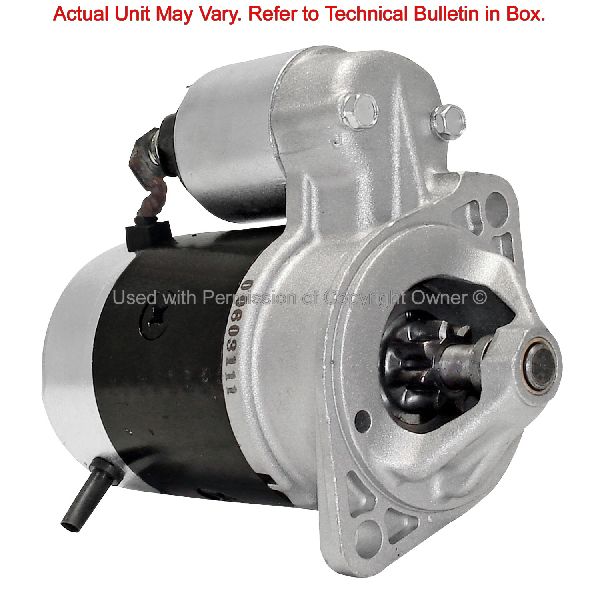 1986-1989 Nissan D21 Starter Motor (MPA)