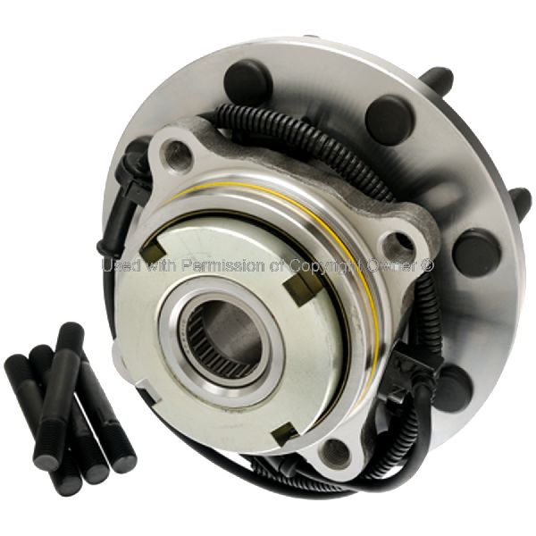2002-2005 Ford Excursion Wheel Bearing and Hub Assembly - Front (MPA)