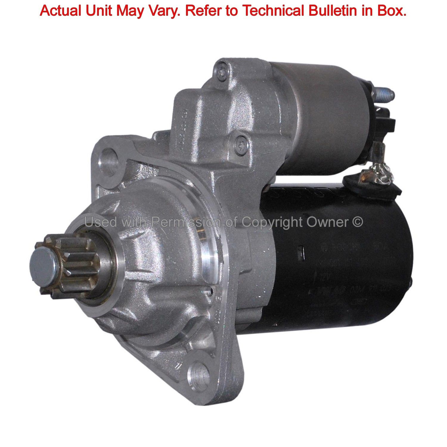 2013, 2012, 2011, 2010, 2009, 2008, 2007, 2006, 2005, 2004 Audi A3 Starter Motor