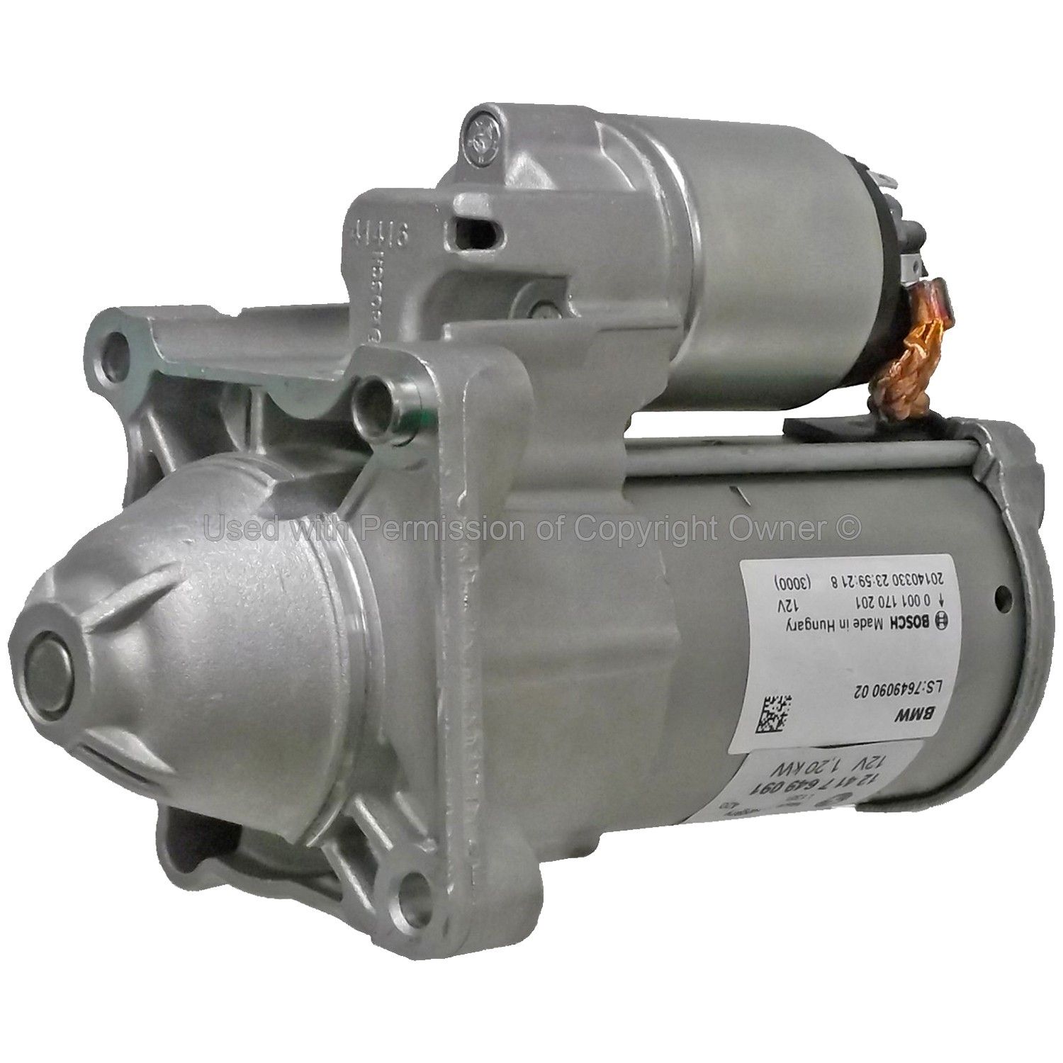 2020, 2019, 2018, 2017, 2016, 2015, 2014 Mini Cooper Starter Motor