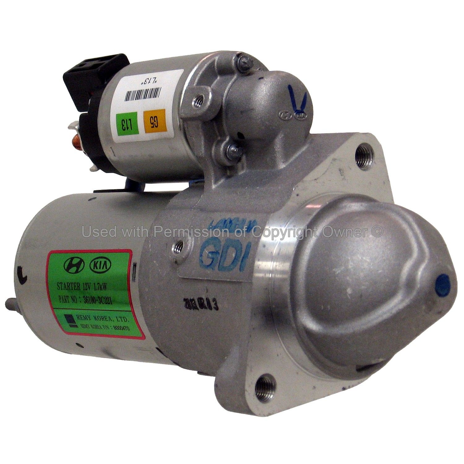 2015, 2014, 2013, 2012 Hyundai Azera Starter Motor