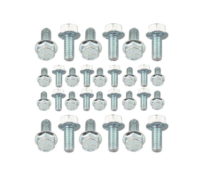 1981-1990 Lincoln Town Car Engine Oil Pan Bolt Set (Mr Gasket)