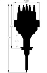 1957-1958 Chrysler 300 Distributor (MSD)