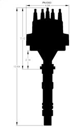 1964-1981 Cadillac Eldorado Distributor (MSD)