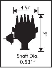 1963-1970 Mercury Marauder Distributor (MSD)