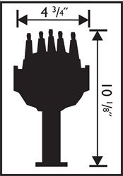 1966-1971 Chrysler 300 Distributor (MSD)
