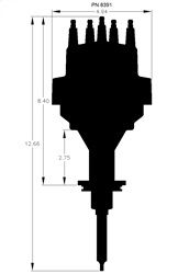 1955 Chrysler 300 Distributor (MSD)