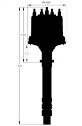 1987, 1986, 1985, 1984, 1983, 1982, 1981, 1980, 1979, 1978, 1977, 1976, 1975 GMC Jimmy Distributor