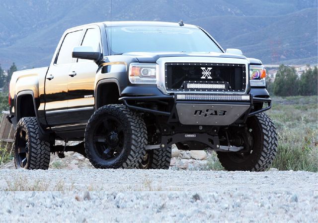 2014-2015 Chevrolet Silverado 1500 Bumper - Front (N-Fab)