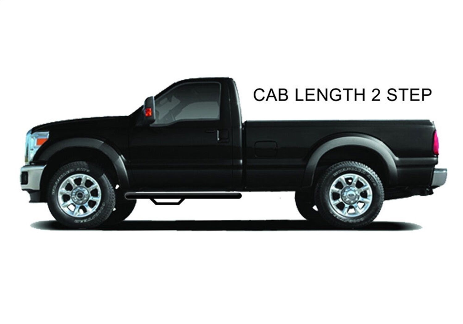 1998, 1997, 1996, 1995, 1994, 1993, 1992, 1991, 1990, 1989, 1988 GMC C1500 Step Nerf Bar