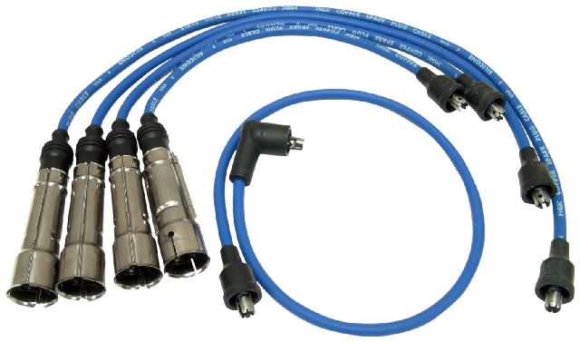 1975-1976 Volkswagen Rabbit Spark Plug Wire Set (NGK)