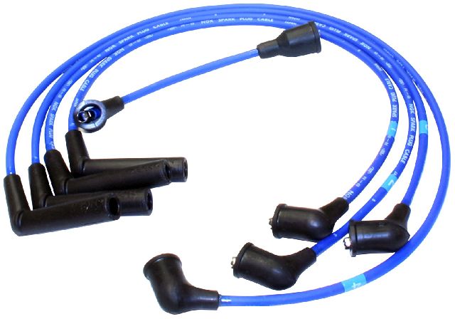 1989-1991 Hyundai Sonata Spark Plug Wire Set (NGK)