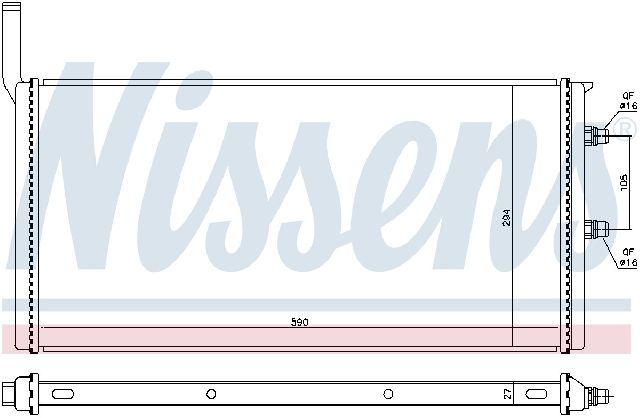 2012-2018 BMW 650i Radiator (Nissens)