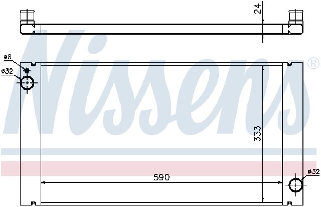 2007-2015 Mini Cooper Radiator (Nissens)