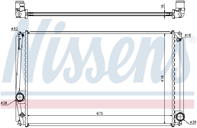 2006-2018 Toyota RAV4 Radiator (Nissens)