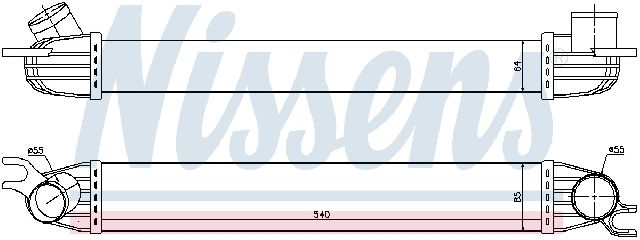 2013-2015 Mini Cooper Intercooler (Nissens)