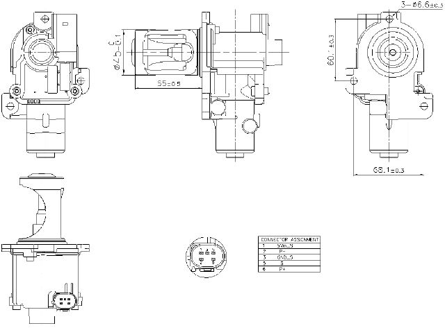 2004-2006 Volkswagen Golf Exhaust Gas Recirculation (EGR) Valve (Nissens)