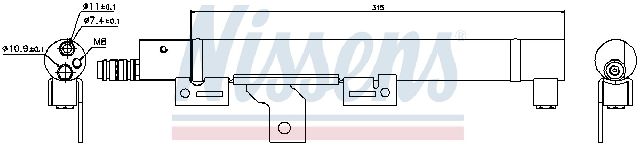 2007-2014 Volvo XC90 A/C Receiver Drier (Nissens)