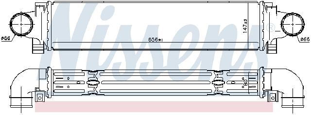 2015-2016 Volvo S80 Intercooler (Nissens)